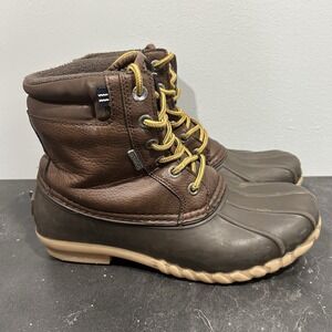 NAUTICA Channing Duck Boots Waterproof Shell Insulated Men's size 7 FLAWED